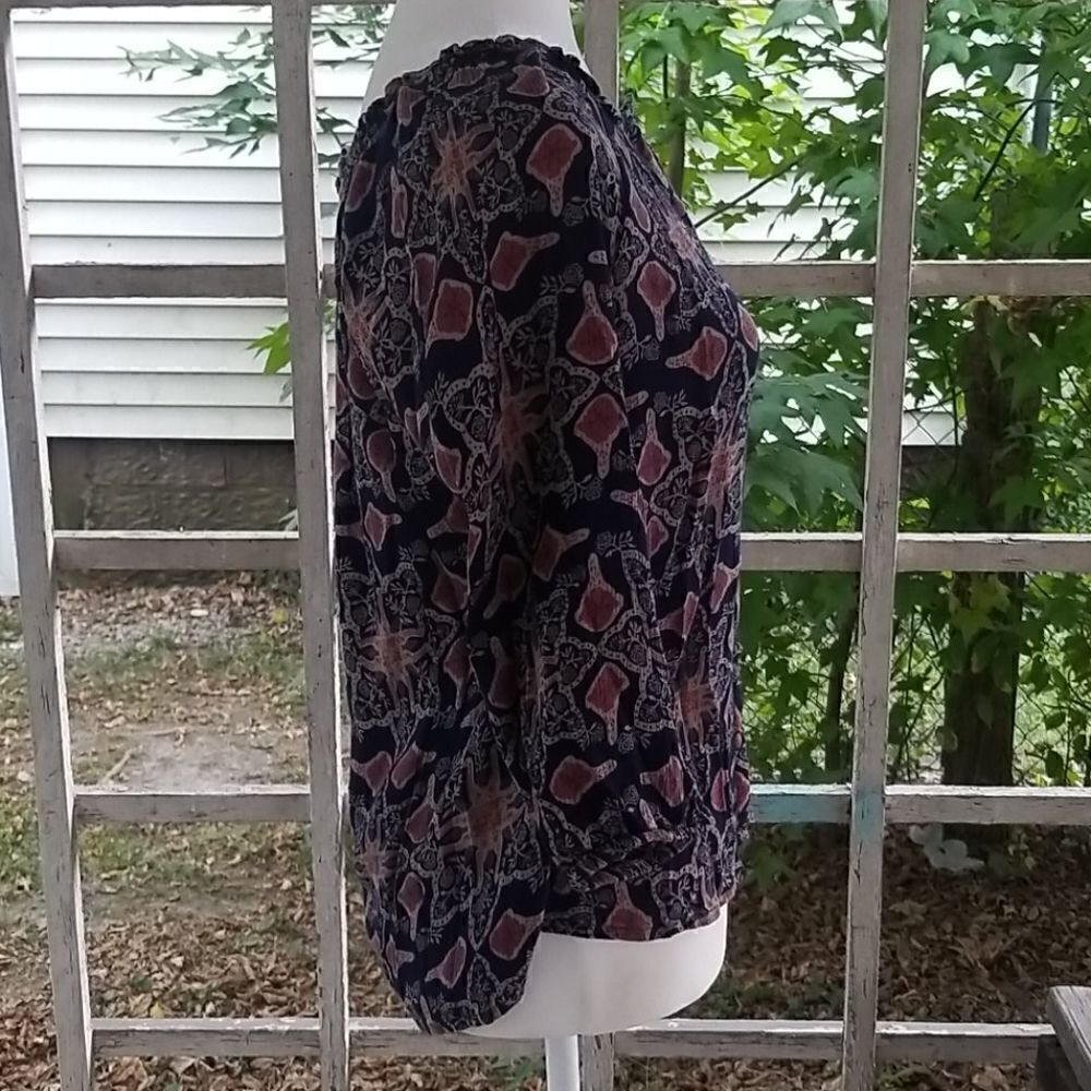 Vintage American Blues Women's top Size S 📦 - Picture 5 of 5